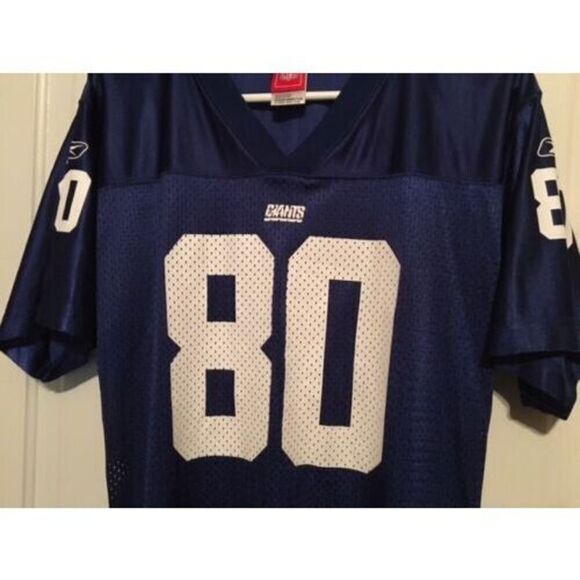 NEW YORK GIANTS JEREMY SHOCKEY SIZE YOUTH XL REEBOK JERSEY **NICE** - Picture 4 of 6